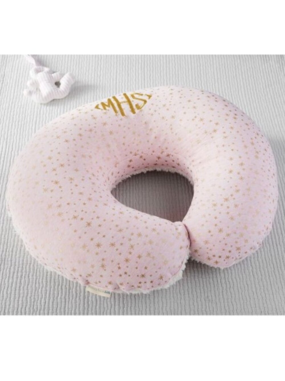 Pottery Barn Pink Metallic Star Boppy Nursing Pillow Slipcover